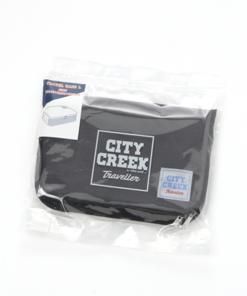 niko and...（ニコアンド）の「[CITY CREEK]トラベルポーチL（ポーチ・レディース・ピンク/ライトイエロー/ブラック/セージグリーン/グレー・0）」の9枚目の写真