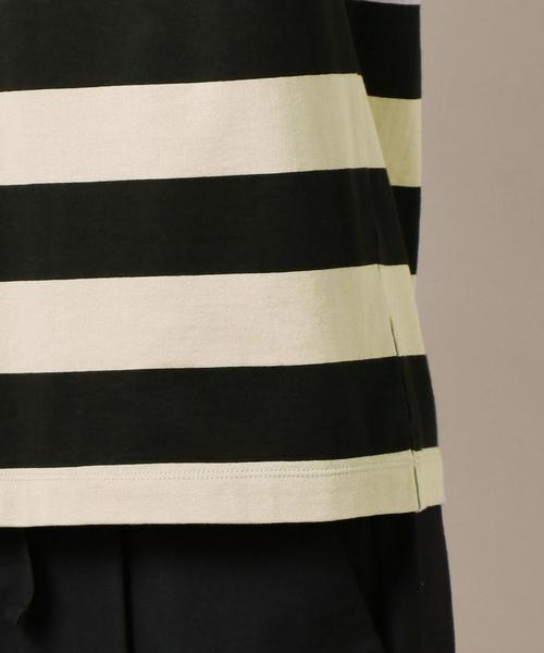 BEAUTY&YOUTH UNITED ARROWS（ビューティーアンドユースユナイテッドアローズ）の「BY ミドル ボーダー Tシャツ о（Tシャツ/カットソー・メンズ・ネイビー/ベージュ/グレー・SMALL/MEDIUM/X-LARGE/LARGE）」の5枚目の写真