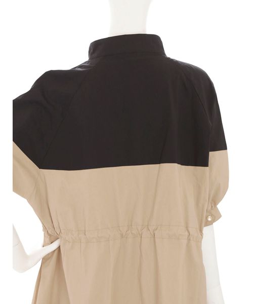 jouetie(ジュエティ)の「バイカラ―2WAY ワンピース(ワンピース・レディース・レッド/グリーン/ベージュ・MEDIUM)」の16枚目の写真