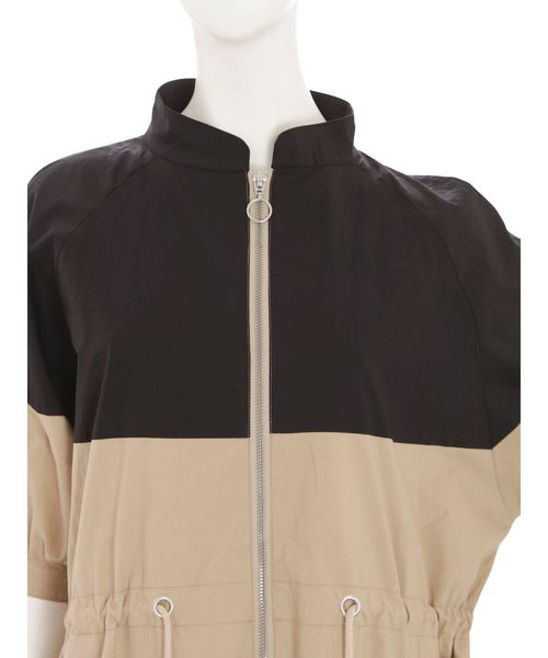 jouetie(ジュエティ)の「バイカラ―2WAY ワンピース(ワンピース・レディース・レッド/グリーン/ベージュ・MEDIUM)」の17枚目の写真