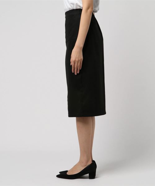 archives（アルシーヴ）の「フロントZIPタイトスカート（スカート・レディース・ブラック/パープル/グリーン/マスタード・MEDIUM）」の5枚目の写真