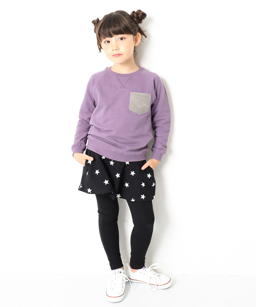 devirock（デビロック）の「ポケット付長袖スウェットトレーナー（スウェット・キッズ・グリーン系その他/ネイビー/マスタード/杢グレー/パープル系その他/スモークピンク/モカ/ブラック/カーキ/ラベンダー・150cm/160cm/100cm/110cm/120cm/140cm/130cm）」の17枚目の写真