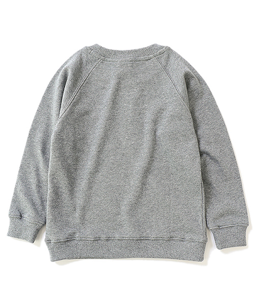 devirock（デビロック）の「ポケット付長袖スウェットトレーナー（スウェット・キッズ・グリーン系その他/ネイビー/マスタード/杢グレー/パープル系その他/スモークピンク/モカ/ブラック/カーキ/ラベンダー・150cm/160cm/100cm/110cm/120cm/140cm/130cm）」の21枚目の写真