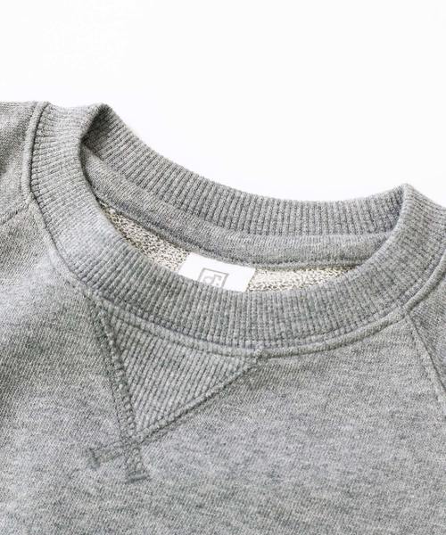 devirock（デビロック）の「ポケット付長袖スウェットトレーナー（スウェット・キッズ・グリーン系その他/ネイビー/マスタード/杢グレー/パープル系その他/スモークピンク/モカ/ブラック/カーキ/ラベンダー・150cm/160cm/100cm/110cm/120cm/140cm/130cm）」の22枚目の写真