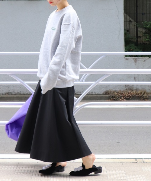 Dickies（ディッキーズ）の「【Dickies/ディッキーズ】JS別注 ボタンスカート◆（スカート・レディース・ブラック/キャメル・36/38）」の4枚目の写真