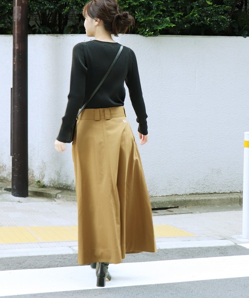 Dickies（ディッキーズ）の「【Dickies/ディッキーズ】JS別注 ボタンスカート◆（スカート・レディース・ブラック/キャメル・36/38）」の10枚目の写真