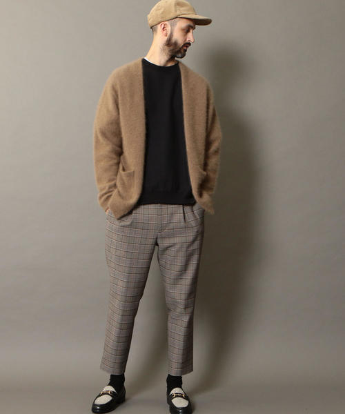 BEAUTY&YOUTH UNITED ARROWS(ビューティーアンドユースユナイテッドアローズ)の「BY ヘアリー ノーボタン カーディガン ◆(カーディガン/ボレロ・メンズ・ベージュ/ダークグリーン/ネイビー・SMALL/MEDIUM/LARGE/X-LARGE)」の6枚目の写真