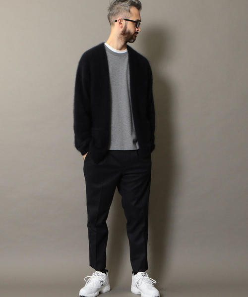 BEAUTY&YOUTH UNITED ARROWS(ビューティーアンドユースユナイテッドアローズ)の「BY ヘアリー ノーボタン カーディガン ◆(カーディガン/ボレロ・メンズ・ベージュ/ダークグリーン/ネイビー・SMALL/MEDIUM/LARGE/X-LARGE)」の15枚目の写真