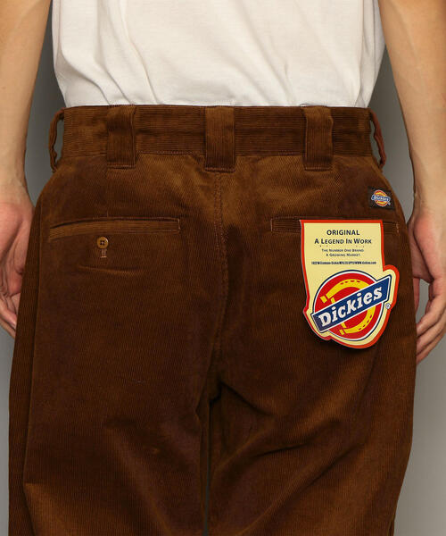 Dickies（ディッキーズ）の「別注 [ディッキーズ] SC Dickies GLR コーデュロイ 1プリーツ ワイド テーパード パンツ（その他パンツ・メンズ・ブラウン/ブラック/ダークグレー・32inch/28inch/30inch）」の16枚目の写真