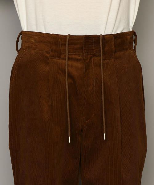 Dickies（ディッキーズ）の「別注 [ディッキーズ] SC Dickies GLR コーデュロイ 1プリーツ ワイド テーパード パンツ（その他パンツ・メンズ・ブラウン/ブラック/ダークグレー・32inch/28inch/30inch）」の11枚目の写真