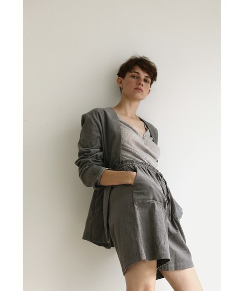 TODAYFUL（トゥデイフル）の「コーデュロイハーフパンツ（その他パンツ・レディース・チャコールグレー/ベージュ・FREE）」の12枚目の写真