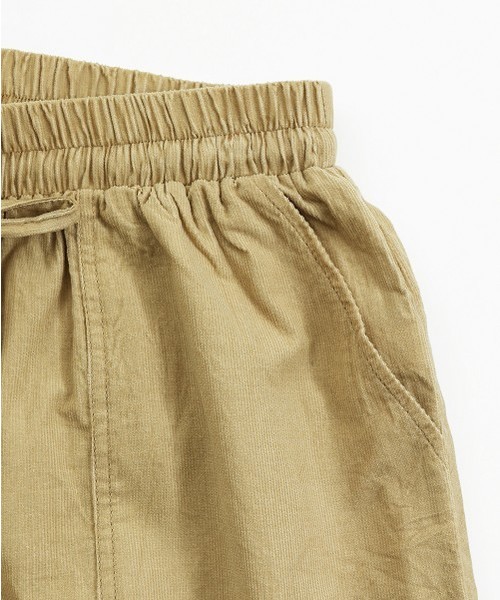 TODAYFUL（トゥデイフル）の「コーデュロイハーフパンツ（その他パンツ・レディース・チャコールグレー/ベージュ・FREE）」の6枚目の写真