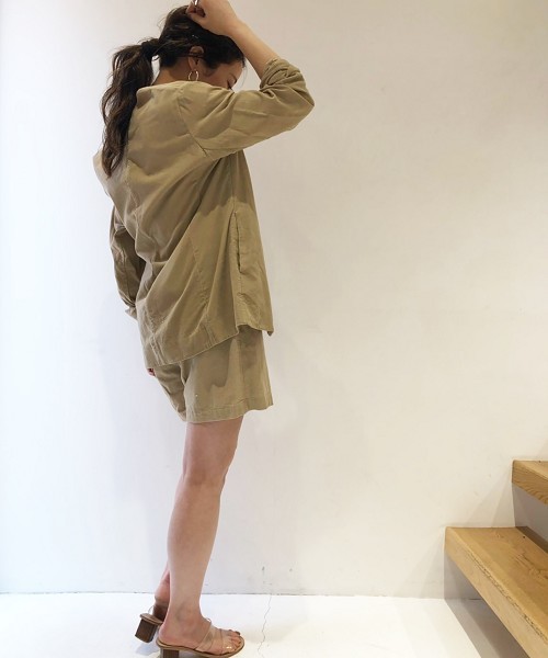 TODAYFUL（トゥデイフル）の「コーデュロイハーフパンツ（その他パンツ・レディース・チャコールグレー/ベージュ・FREE）」の15枚目の写真