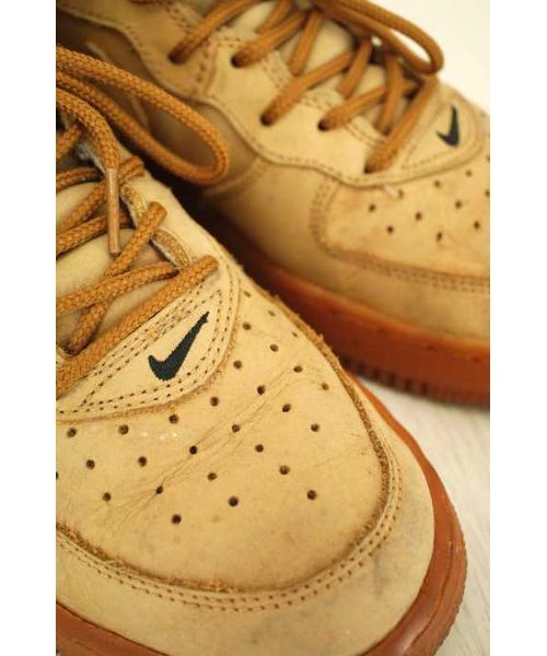 ブランド古着】AIR FORCE 1 MID FLAX-OUTDOOR GREEN エア