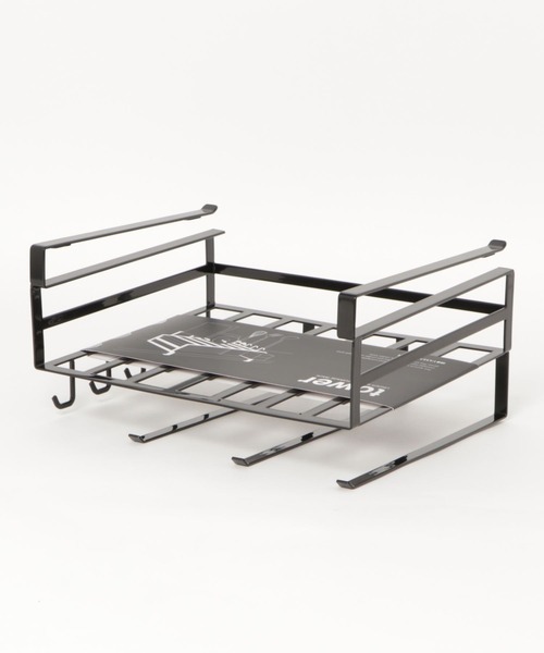 tower（タワー）の「tower（タワー）戸棚下多機能ラック（キッチン収納・レディース・ホワイト/ブラック・ONE SIZE）」の10枚目の写真