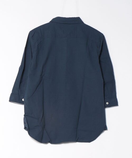 INASTUDIOS ZOO(イーナストゥディオスズー)の「「INASTUDIOS SELECT」綿麻ストレッチシャツ(シャツ/ブラウス・メンズ・ホワイト/ネイビー/カーキ/ピンク/モカ/サックスブルー/ブラック・MEDIUM/LARGE/X-LARGE)」の8枚目の写真