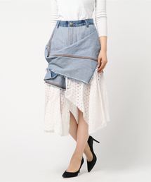 ability（アビリティ）の「LL by LITKOVSKAYA エルエルバイリトコフスカヤ / TOY DENIM SKIRT リメイクデニムスカート / S01S19LL（スカート）」