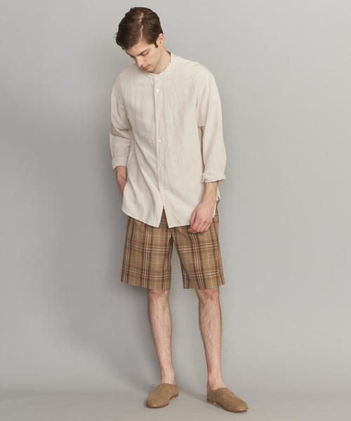 BEAUTY&YOUTH UNITED ARROWS（ビューティーアンドユースユナイテッドアローズ）の「【WEB限定】 by プレーン スリッポン（スリッポン・メンズ・ベージュ/ブラック・9/7/10/8）」の10枚目の写真