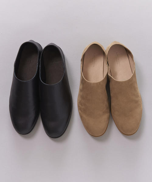 BEAUTY&YOUTH UNITED ARROWS（ビューティーアンドユースユナイテッドアローズ）の「【WEB限定】 by プレーン スリッポン（スリッポン・メンズ・ベージュ/ブラック・9/7/10/8）」の17枚目の写真