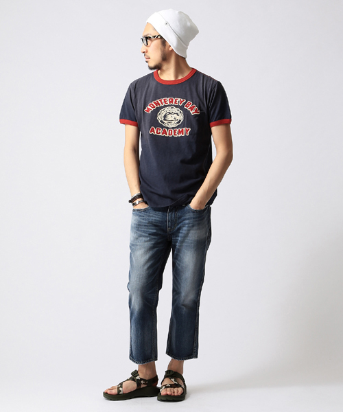 BEAMS（ビームス）の「○BEAMS / クロップド デニム（USED）（デニムパンツ・メンズ・インディゴブルー・30/32/33/31/29）」の11枚目の写真