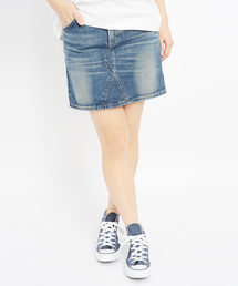 X-girl | X-girl×LEE SONIA JEAN SKIRT(デニムスカート)