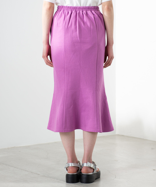 WEGO（ウィゴー）の「WEGO/スウェットマーメイドスカート（スカート・レディース・ブラック/パープル/グリーン・FREE）」の15枚目の写真