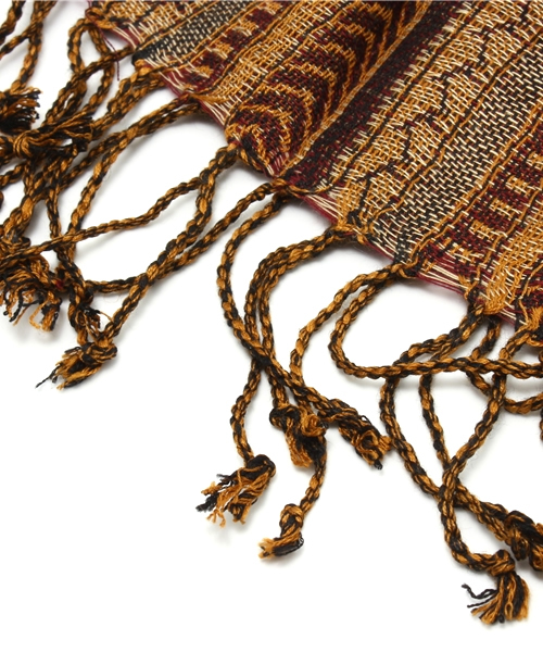 goa（ゴア）の「インド柄ストール（ストール/ショール・メンズ・ブラック/レッド・FREE）」の3枚目の写真