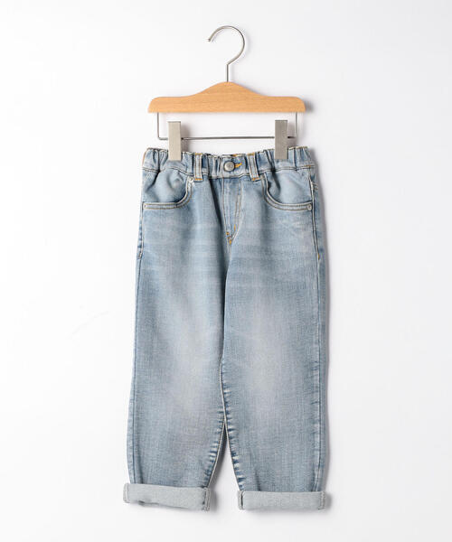 green label relaxing（グリーンレーベルリラクシング）の「【キッズ】ドビーデニムテーパードパンツ（デニムパンツ・キッズ・コバルトブルー/ライトブルー/ネイビー・115/125/135/105/95）」の2枚目の写真