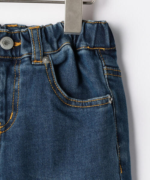green label relaxing（グリーンレーベルリラクシング）の「【キッズ】ドビーデニムテーパードパンツ（デニムパンツ・キッズ・コバルトブルー/ライトブルー/ネイビー・115/125/135/105/95）」の15枚目の写真