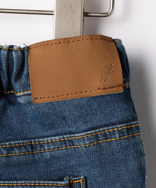 green label relaxing（グリーンレーベルリラクシング）の「【キッズ】ドビーデニムテーパードパンツ（デニムパンツ・キッズ・コバルトブルー/ライトブルー/ネイビー・115/125/135/105/95）」の8枚目の写真