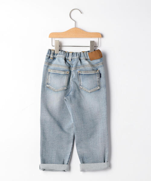 green label relaxing（グリーンレーベルリラクシング）の「【キッズ】ドビーデニムテーパードパンツ（デニムパンツ・キッズ・コバルトブルー/ライトブルー/ネイビー・115/125/135/105/95）」の5枚目の写真