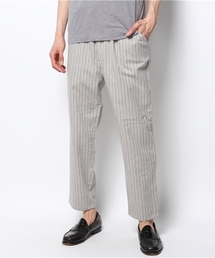 WHO'S WHO gallery | 【WEB限定価格】【RELAX JERSEY】リネンチェック(スラックス)