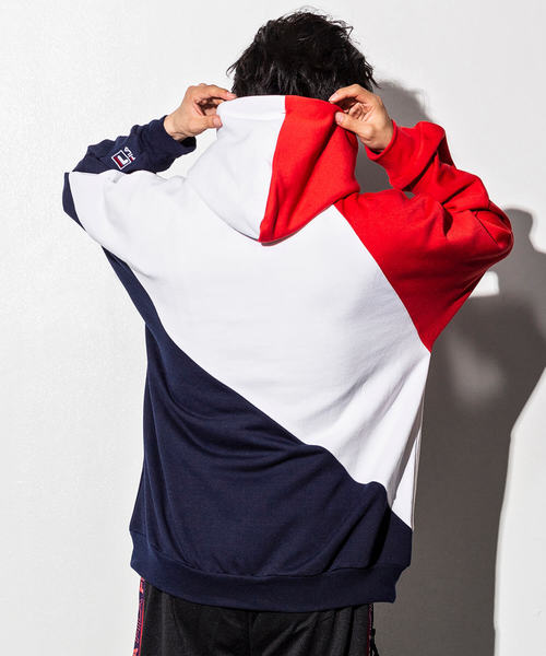 FILA HERITAGE(フィラヘリテージ)の「FILA(フィラ)ハーフジップパーカー(パーカー・メンズ・ブラック/ネイビー/パープル・S/M)」の6枚目の写真