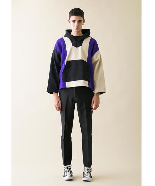 PRE_（プレ）の「＜PRE_＞ MEXICAN HOOD CRAZY/メキシカンパーカー（パーカー・メンズ・ベージュ/ブラック・MEDIUM/X-LARGE/LARGE）」の5枚目の写真