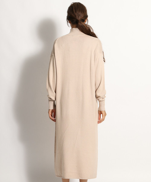 niko and...（ニコアンド）の「ハイゲージドロップワンピース（ワンピース・レディース・ベージュ/ボルドー/ブラック/ブラウン・MEDIUM/LARGE）」の15枚目の写真