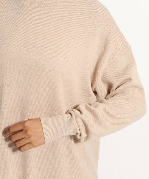 niko and...（ニコアンド）の「ハイゲージドロップワンピース（ワンピース・レディース・ベージュ/ボルドー/ブラック/ブラウン・MEDIUM/LARGE）」の17枚目の写真