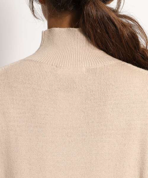 niko and...（ニコアンド）の「ハイゲージドロップワンピース（ワンピース・レディース・ベージュ/ボルドー/ブラック/ブラウン・MEDIUM/LARGE）」の19枚目の写真