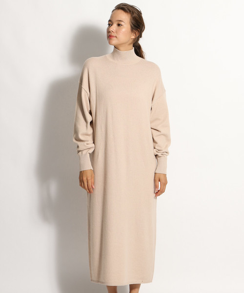 niko and...（ニコアンド）の「ハイゲージドロップワンピース（ワンピース・レディース・ベージュ/ボルドー/ブラック/ブラウン・MEDIUM/LARGE）」の13枚目の写真