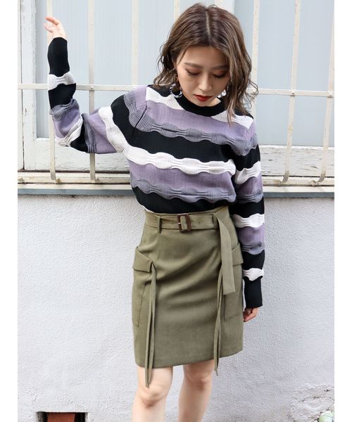 MURUA（ムルーア）の「カーゴミニスカート（スカート）」 - WEAR
