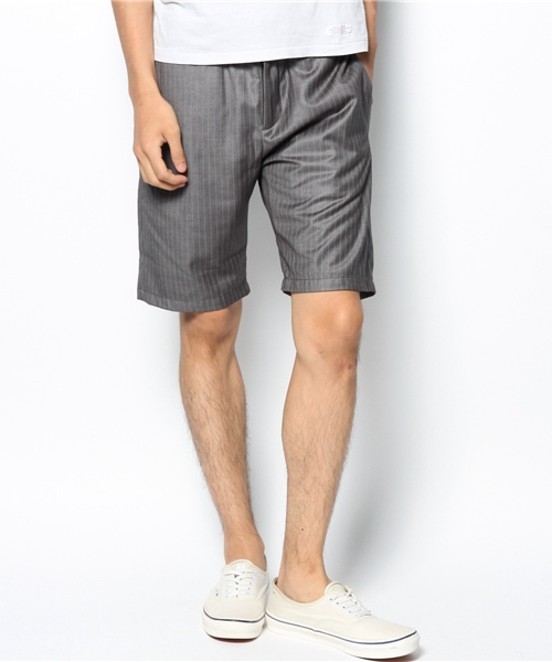 WHO'S WHO gallery(フーズフーギャラリー)の「【GIGGER】スイムショーツ(スラックス・メンズ・ブラック/グレー・LARGE/MEDIUM)」の1枚目の写真