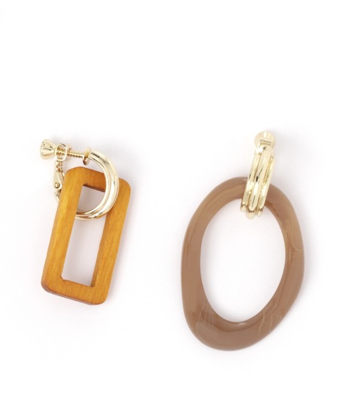 niko and...（ニコアンド）の「4WAY着せ替えイヤリング（イヤリング・レディース・ホワイト/ブラウン/グレー/オフホワイト/イエロー/グリーン・0）」の19枚目の写真