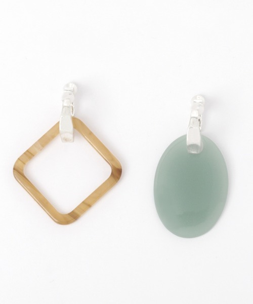 niko and...（ニコアンド）の「4WAY着せ替えイヤリング（イヤリング・レディース・ホワイト/ブラウン/グレー/オフホワイト/イエロー/グリーン・0）」の7枚目の写真