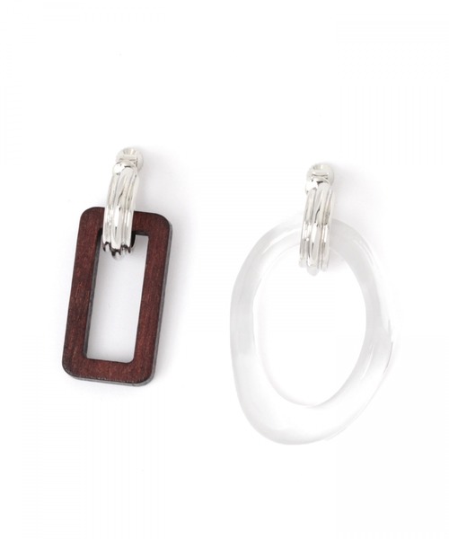 niko and...（ニコアンド）の「4WAY着せ替えイヤリング（イヤリング・レディース・ホワイト/ブラウン/グレー/オフホワイト/イエロー/グリーン・0）」の11枚目の写真