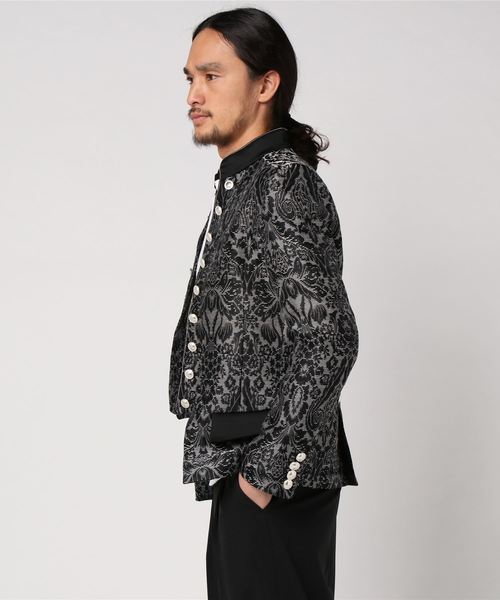 GalaabenD ナポレオンジャケット New Wave ブレーデッドナポレオンジャケット BLACK×GOLD | GALAABEND