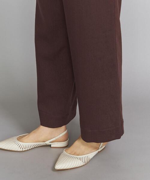 BEAUTY&YOUTH UNITED ARROWS(ビューティーアンドユースユナイテッドアローズ)の「BY ツイルベイカーワイドパンツ ◆(その他パンツ・レディース・ピンク/ダークブラウン・MEDIUM/SMALL)」の12枚目の写真