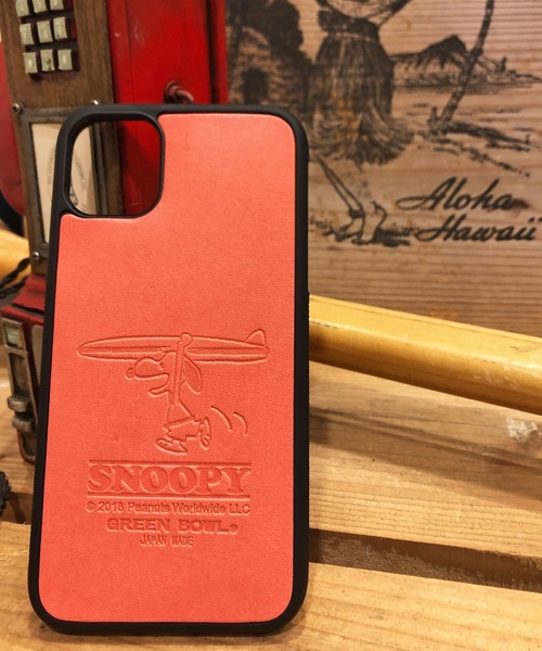 SNOOPY iPhone11 Cover (SURFBOARD)/スヌーピー アイフォーン カバー
