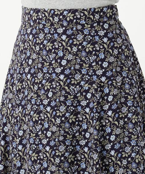 J.PRESS(ジェイプレス)の「【洗える】LIBERTY Tiger Lily スカート(スカート・レディース・黄土色系5/ネイビー系5・T13/T15/T17)」の7枚目の写真