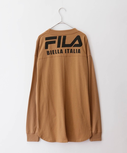 FILA/フィラ 別注 フロント＆バックロゴ ビッグシルエットフットボール