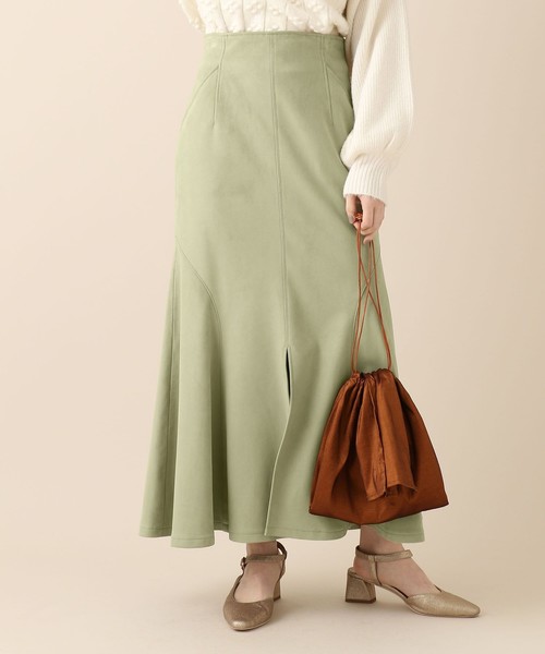 ME COUTURE（ミークチュール）の「フェイクレザーマーメイドスカート 