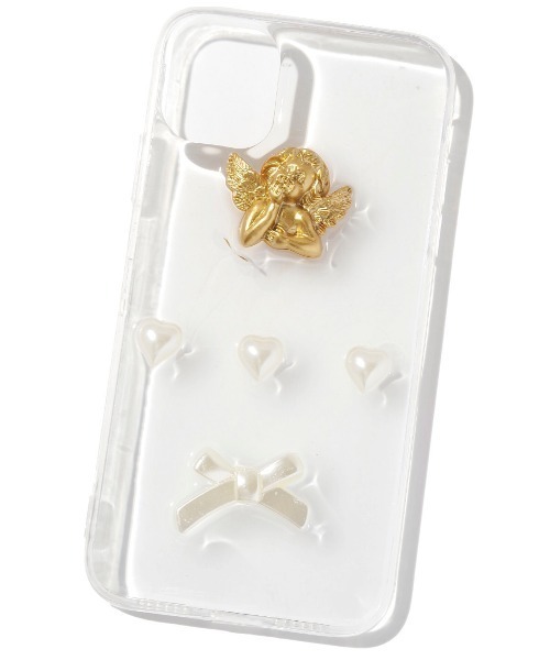 Spinns スピンズ の エンジェルモチーフクリアモバイルケース Iphoneケース スマホケース カバー Wear Spinns スピンズ の エンジェルモチーフクリアモバイルケース Iphoneケース スマホケース カバー Wear